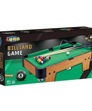 Мини билярд Luna дървен 51х34,5х58см