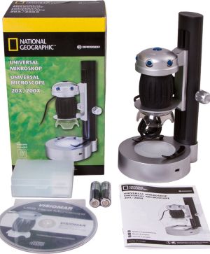 Универсален микроскоп Nat.Geo 20x200x